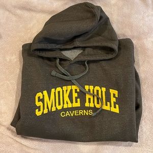 Oversized Gray/Military Green Hoodie